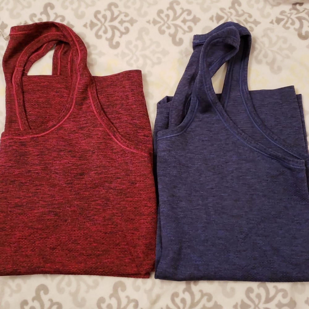 Lululemon Swiftly tanks sz 10